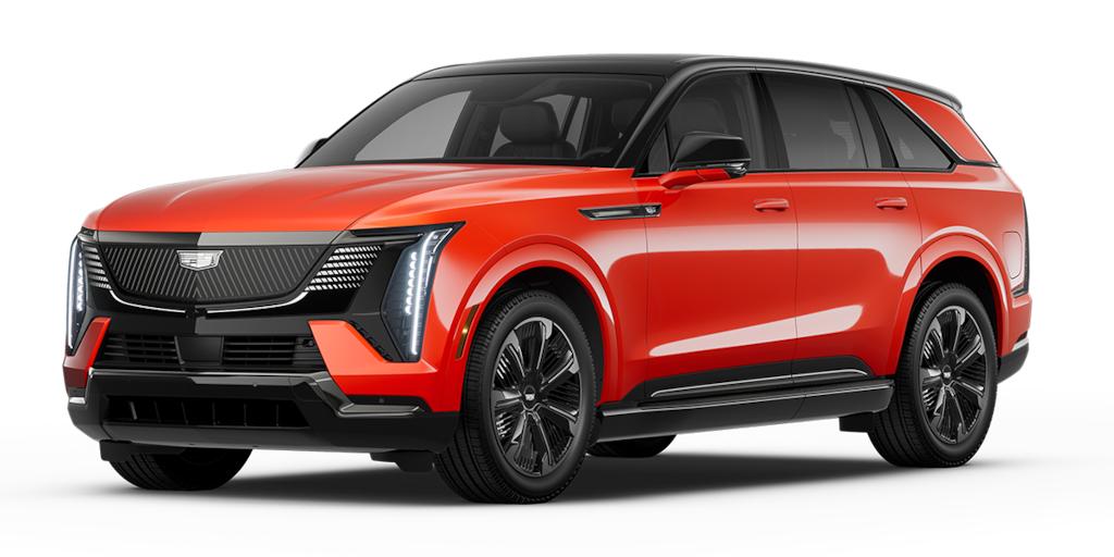 Cadillac Escalade IQ 2026 versión Sport 2 Black Roof  color Habanero Solid